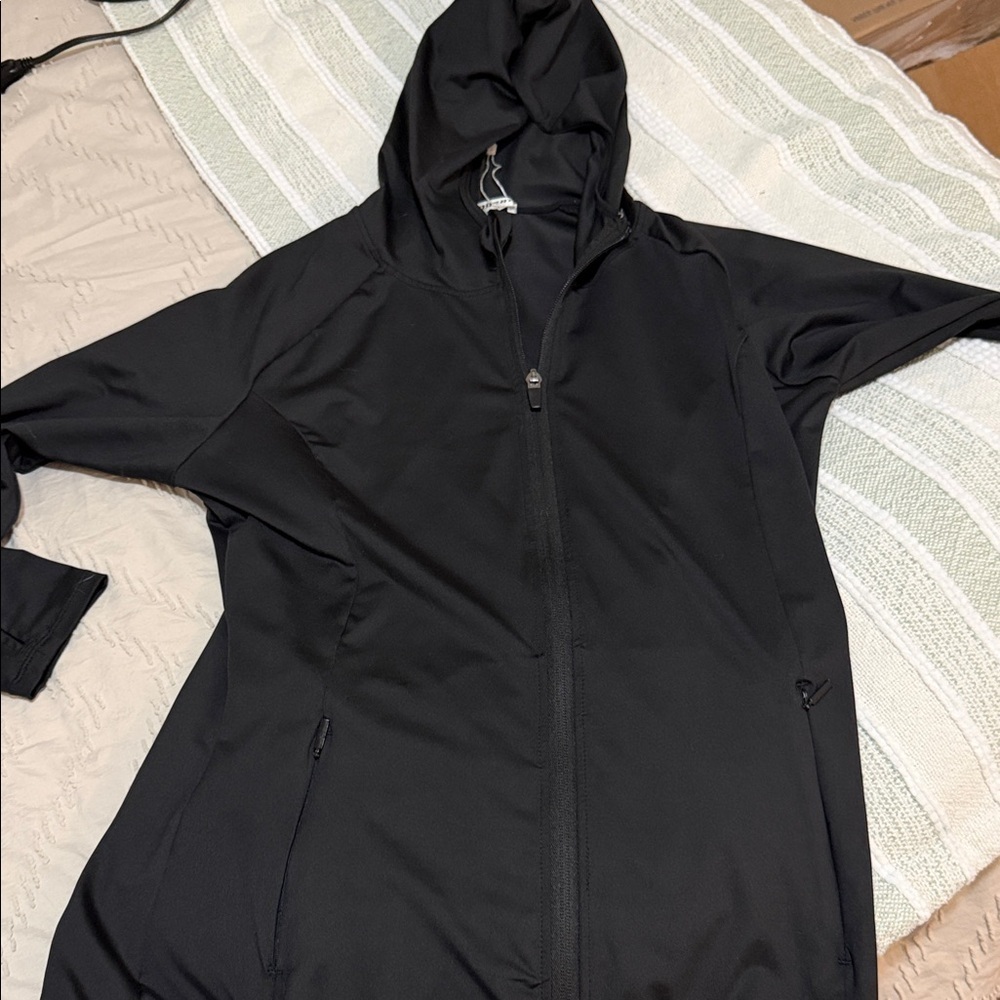 Black Hooded Jacket